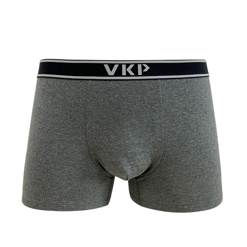 VKP Underwear Boxers Cotton Briefs For Men 4 Pack - Medium
