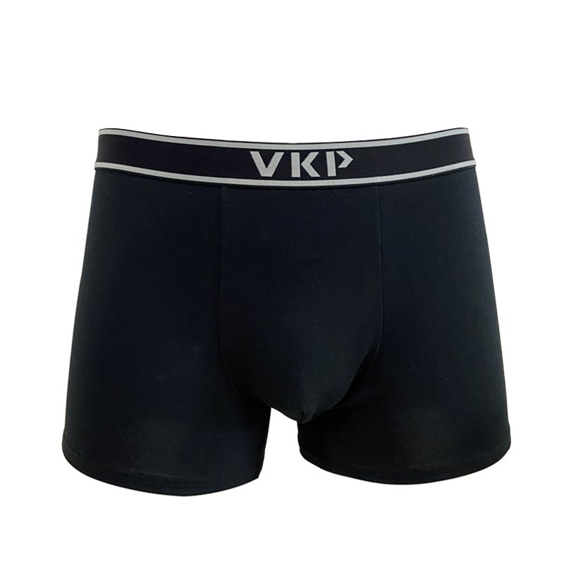 VKP Underwear Boxers Cotton Briefs For Men 4 Pack - Medium