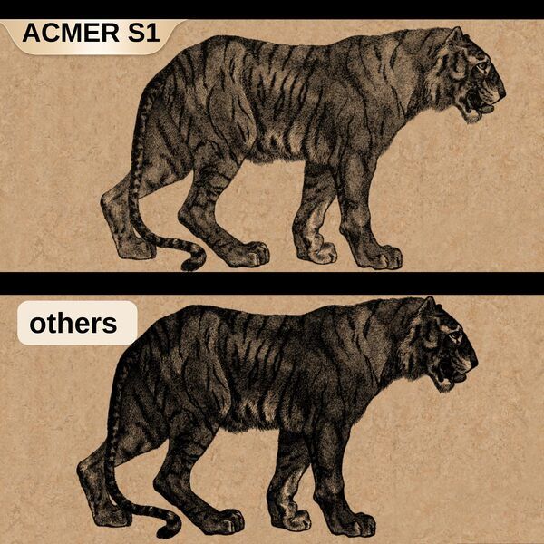 ACMER S1 Portable Laser Engraver 10K/min CNC Cutter -Wood, Acrylic, Leather