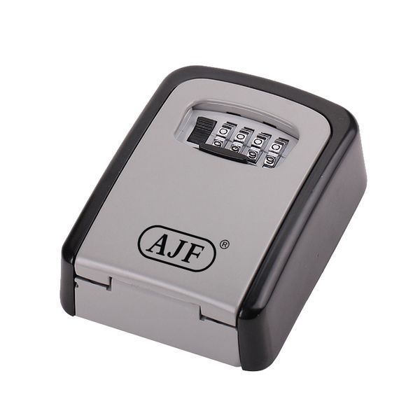 XX AJF High-Security Wall Mounted 4-Digit Combination Outdoor Key Safe Box  