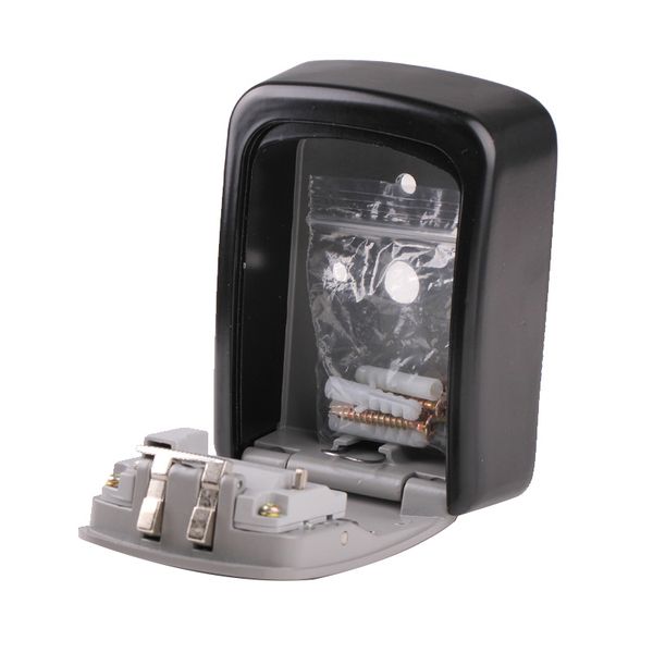 XX AJF High-Security Wall Mounted 4-Digit Combination Outdoor Key Safe Box  