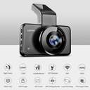 AZDOME M17 Pro Dash Cam - 1296P Front and Rear Car Camera with WiFi, 3" IPS