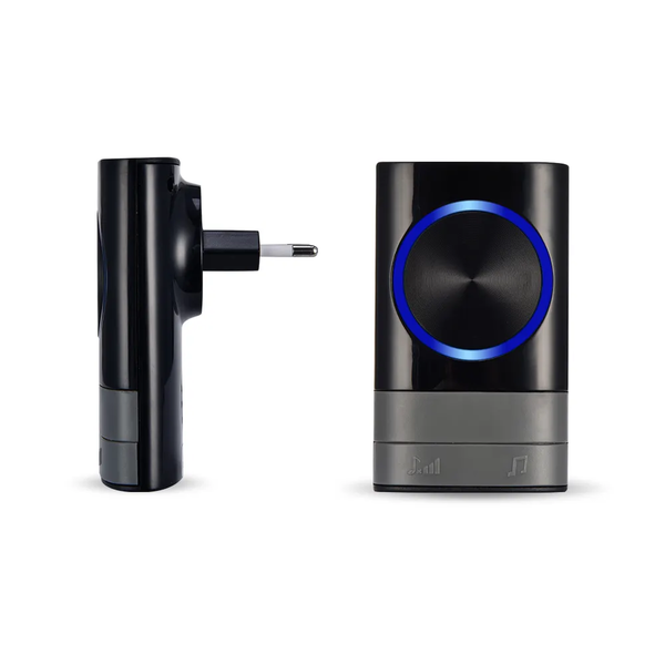 Aibont N189-BB Wireless Doorbell - 150m Range, 38 Chimes, Plug-In Receiver