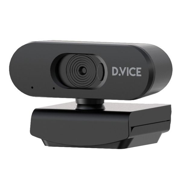 D.Vice W27 USB Web Cam - HD, Drive-Free, Built-In Mic, UVC Compatible