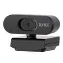 D.Vice W27 USB Web Cam - HD, Drive-Free, Built-In Mic, UVC Compatible