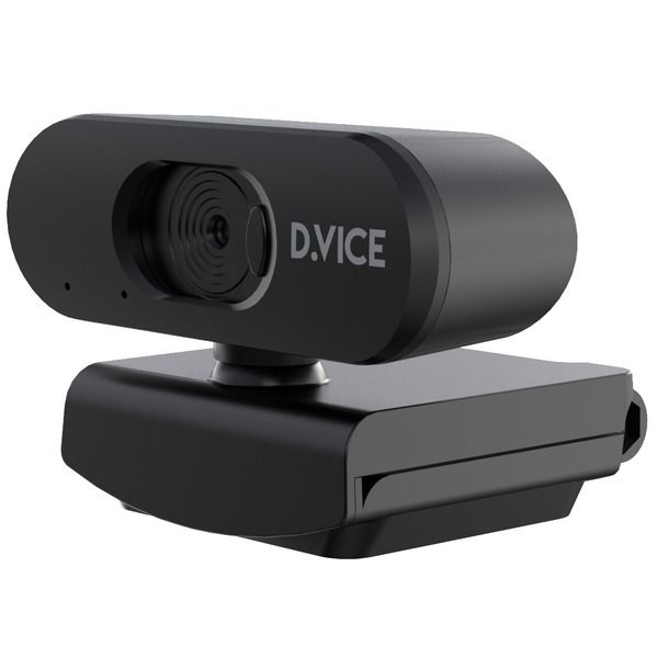 D.Vice W27 USB Web Cam - HD, Drive-Free, Built-In Mic, UVC Compatible