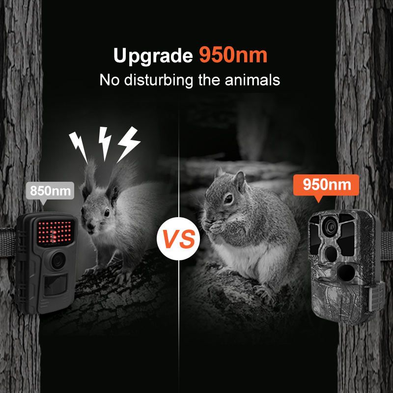 WiFi Trail Camera 4K 48MP Outdoor Night Vision, IP66 Waterproof Camo