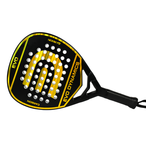 Evo Dynamics Padel Racket - Carbon Fiber Surface with EVA Memory Flex Foam