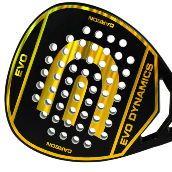 Evo Dynamics Padel Racket - Carbon Fiber Surface with EVA Memory Flex Foam