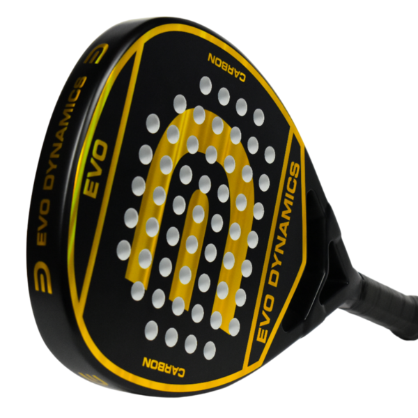 Evo Dynamics Padel Racket - Carbon Fiber Surface with EVA Memory Flex Foam