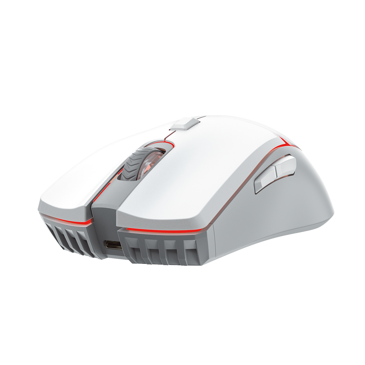 Fantech Gaming Mouse - Wireless & Wired, 1000Hz Polling Rate, 400-10000 DPI - White