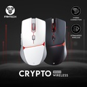 Fantech Gaming Mouse - Wireless & Wired, 1000Hz Polling Rate, 400-10000 DPI - White