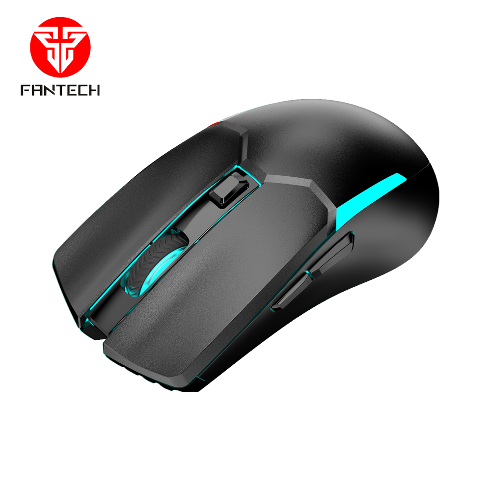 Fantech VENOM II Wireless Gaming Mouse - 2.4GHz, Adjustable 800-2400 DPI - Black