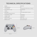 Fantech Wireless Controller- Hall-Effect Joysticks, Turbo Mode, StrikeSpeed