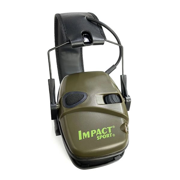 Impact Sport Electronic Shooting Earmuffs with Active Noise Reduction