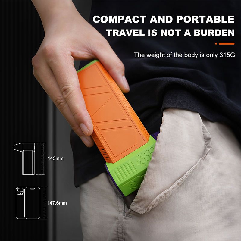 Portable Super X3 Turbo Air Fan Jetfan Handheld Cleaner & Hairdryer