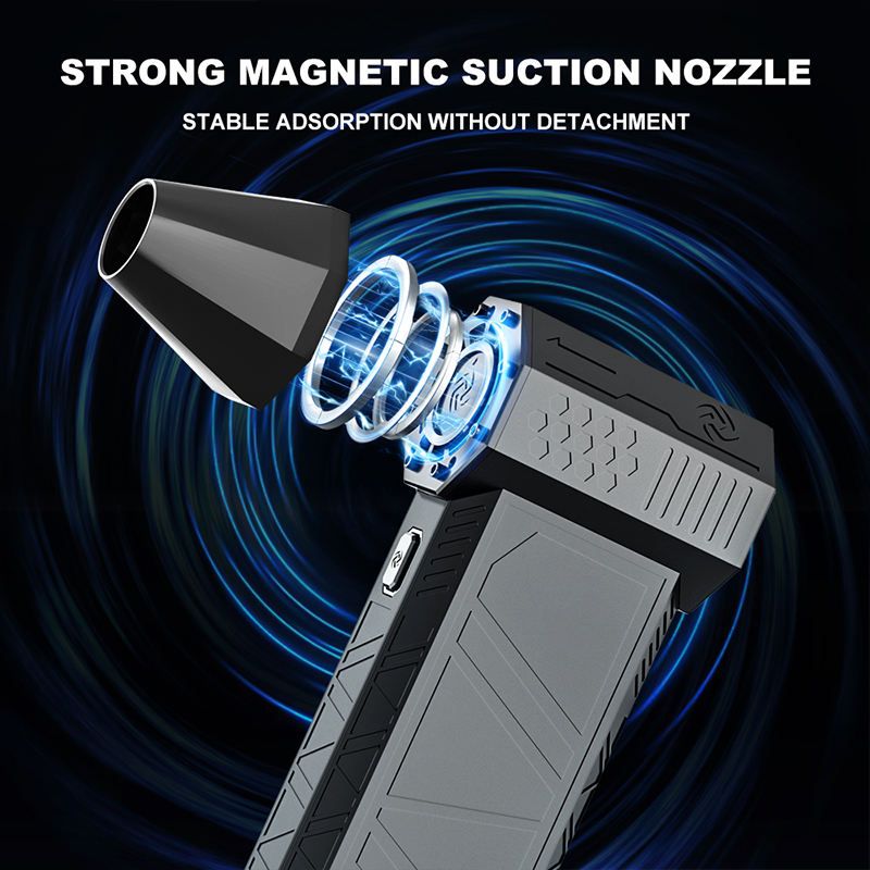 Portable Super X3 Turbo Air Fan Jetfan Handheld Cleaner & Hairdryer