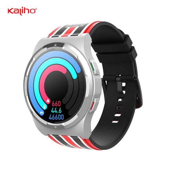 Kaliho V8 Pro Smartwatch - Multi-Sport Functionality, Health Monitoring - Black
