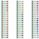 Norberg & Linden LG61 Acrylic Paint Set | 60 Tubes for Canvas & Crafts