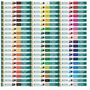 Norberg & Linden LG61 Acrylic Paint Set | 60 Tubes for Canvas & Crafts