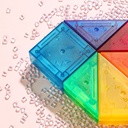 Kebo 3D 61 Piece Magnetic Educational Building Blocks Tangram