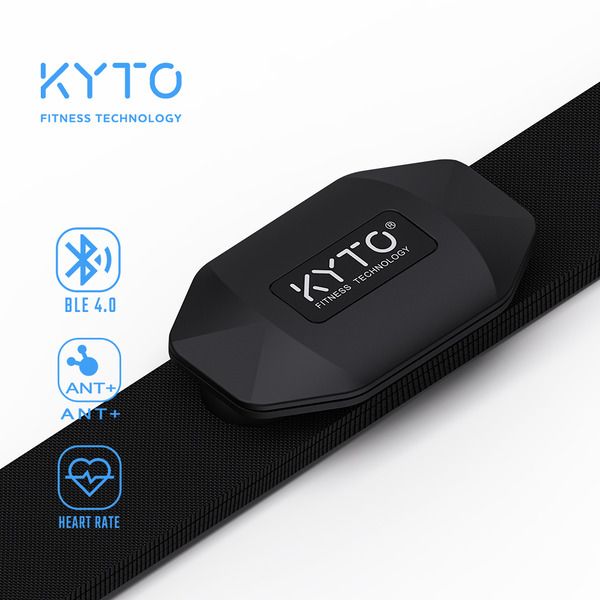 KYTO Heart Rate Monitor Chest Strap - Adjustable Fitness Sensor