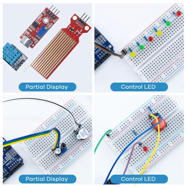 LAFVIN Basic Starter Kit for Arduino - STEM Electronic DIY Learning Kit