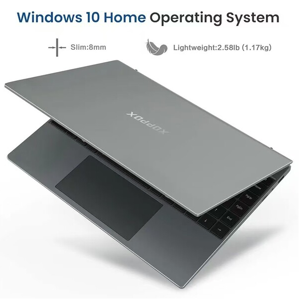 Xoppox 13.5 Inch Laptop - Intel N4020, 8GB RAM, 128GB SSD, Windows 10 Home