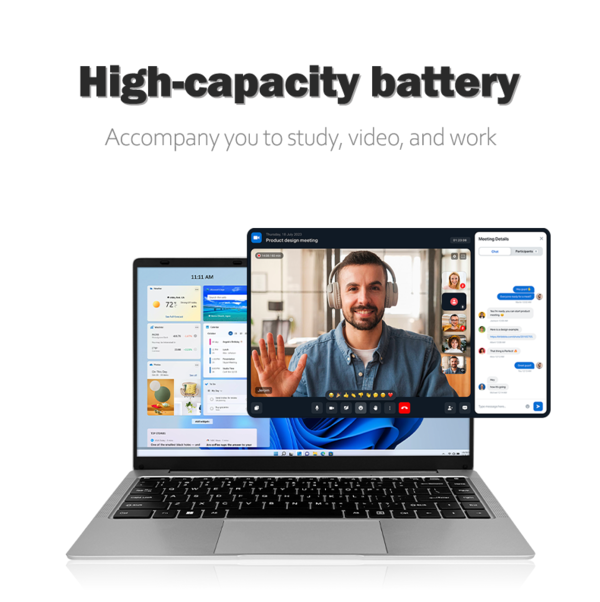 Fionexx 14.1" Laptop -Intel 3350, 4GB RAM, 64GB ROM, Windows 10, HD Display