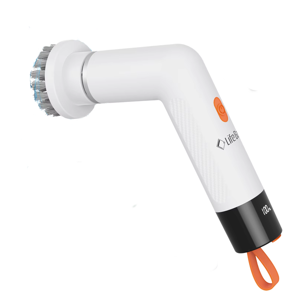 Life Basis USB 5-in-1 Electric Spin Scrubber - Cordless Cleaning Brush