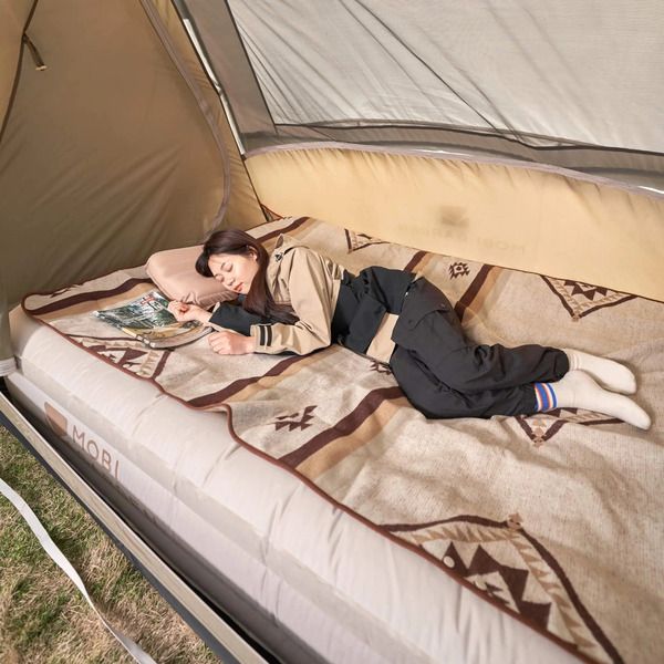 Mobi Garden Aristocratic 6 Family Camping Tent - 2-Room, 6-Person Shelter