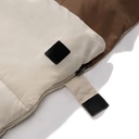 Mobi Garden Double Sleeping Bag - 3.2kg Ultra-Wide 2-Person Sleeping Bag - White