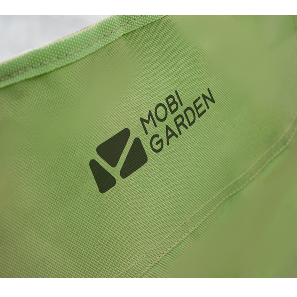 Mobi Garden Moon Chair - Compact Folding Camping Chair with Padded Seat - Green