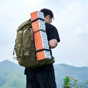 Mobi Garden Sleeping Mat -Insulated Foam Camping Pad , Foldable Lightweight - Khaki