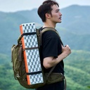 Mobi Garden Sleeping Mat -Insulated Foam Camping Pad , Foldable Lightweight - Orange