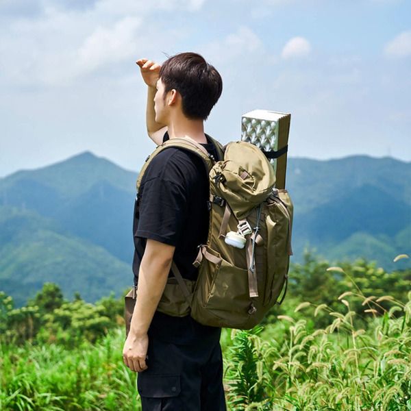 Mobi Garden Sleeping Mat -Insulated Foam Camping Pad , Foldable Lightweight - Orange