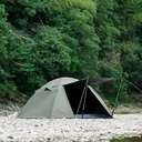 Mobi Garden Vinyl UV-Blocking Tent - Double Layer - Green