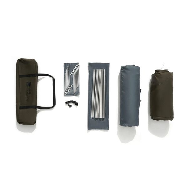 Mobi Garden Vinyl UV-Blocking Tent - Double Layer Medium - Green