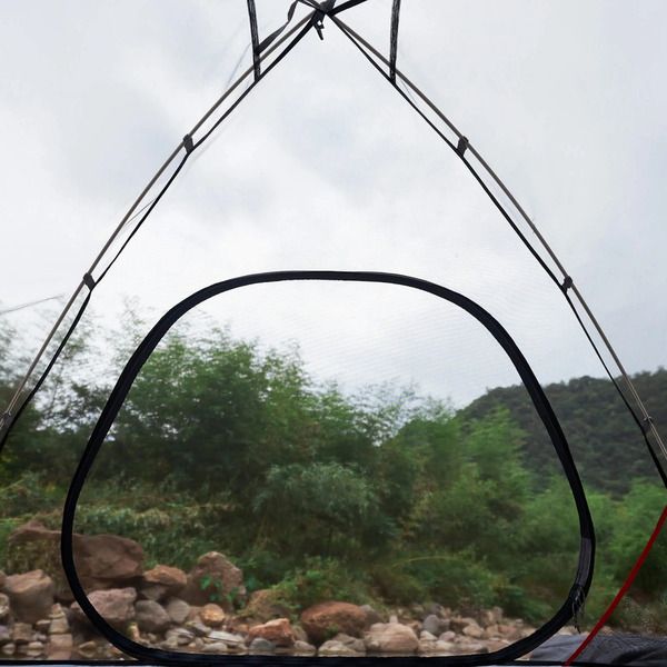 Mobi Garden Vinyl UV-Blocking Tent - Double Layer Medium - Green