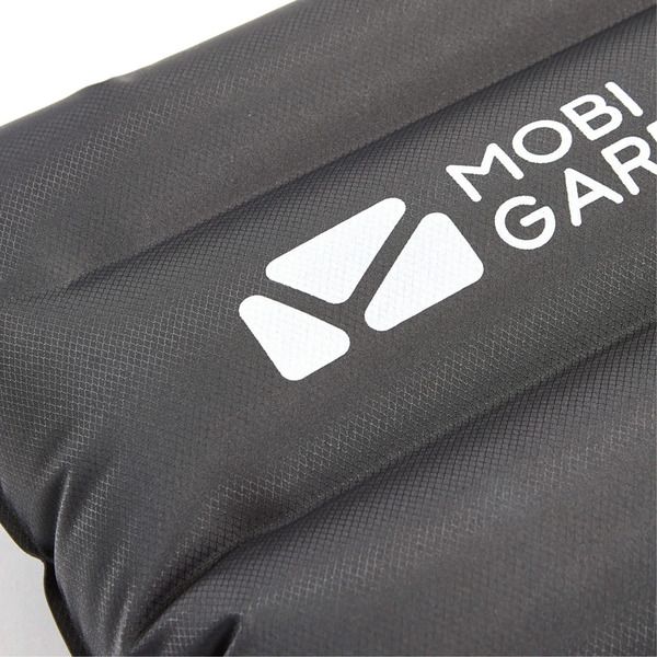 Mobi Garden 9cm Camping Air Mattress - Single or Double Inflatable Pad - Grey - Double