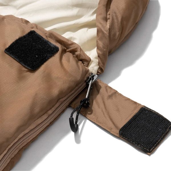 Mobi Garden Lightweight Envelope Camping Sleeping Bag for Adults - Beige - 1.4