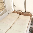 Mobi Garden Lightweight Envelope Camping Sleeping Bag for Adults - Beige - 1.8