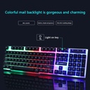 USB LED Wired Gaming Keyboard And Mouse