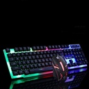 USB LED Wired Gaming Keyboard And Mouse