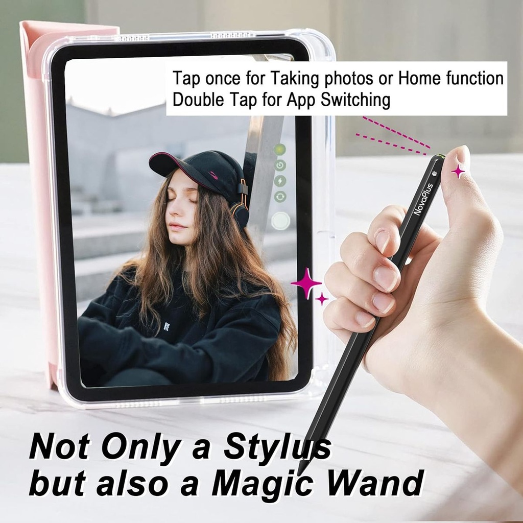 Novaplus A7 Pro Stylus Pen for iPadwith Real Time Battery Display