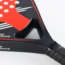 Whizz Padel Carbon Fibre Factory Padel Racket Bat - Red