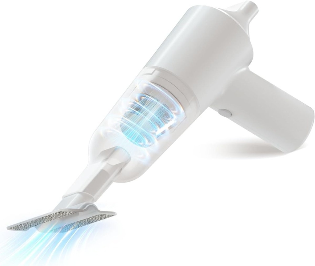 PAPIFEED Mini Handheld Vacuum For Pet Hair Or Car Use Quiet and Wireless