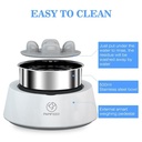 PAPIFEED Smart Stainless Steel Slow Feeding Bowl With Weight Display 500g