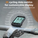ROCKBROS Waterproof Wireless GPS Bike Computer with Heart Rate Monitor
