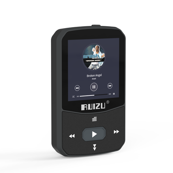 RUIZU X52 Sport Bluetooth MP3 Player - Portable Clip Mini Walkman